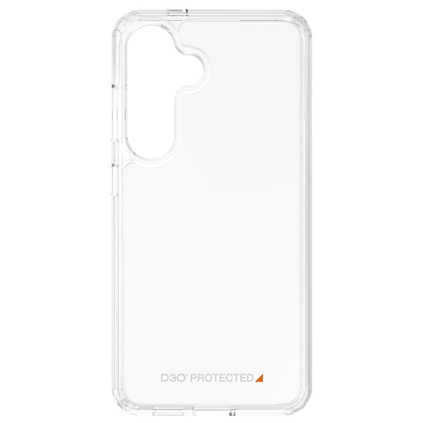 PanzerGlass HardCase with D3O® Bio and Military Grade certification for Samsung Galaxy S24 - transparent