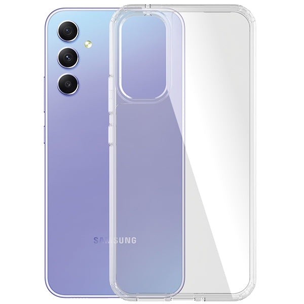 PanzerGlass HardCase antibacterial Military Grade certified case for Samsung Galaxy A34 5G - transparent