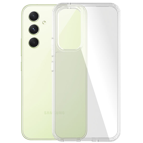 PanzerGlass HardCase antibacterial Military Grade certified case for Samsung Galaxy A54 5G - transparent