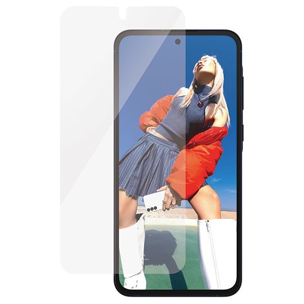PanzerGlass Ultra-Wide Fit tempered glass with positioner for Samsung Galaxy A55 5G