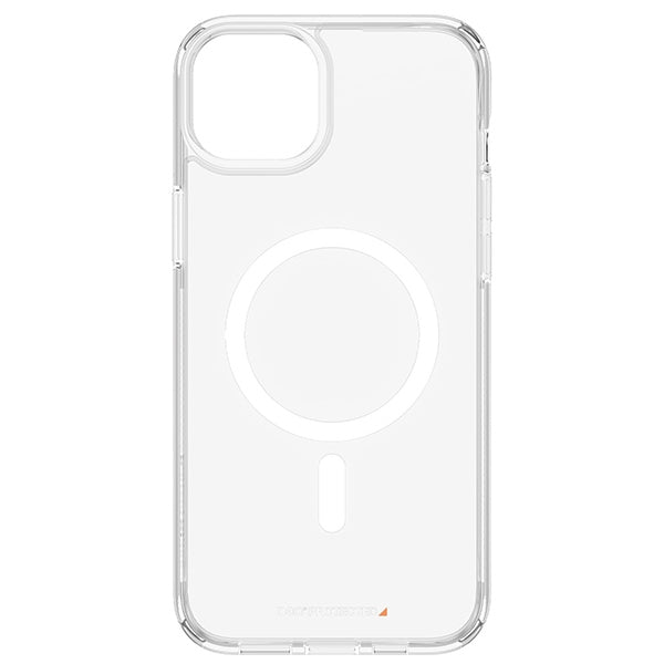 PanzerGlass HardCase with MagSafe with D3O and Military Grade Certified for iPhone 15 Plus / 14 Plus - Transparent