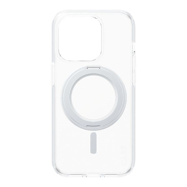 CARE by PanzerGlass Kickstand Case MagSafe for iPhone 15 Pro - silver