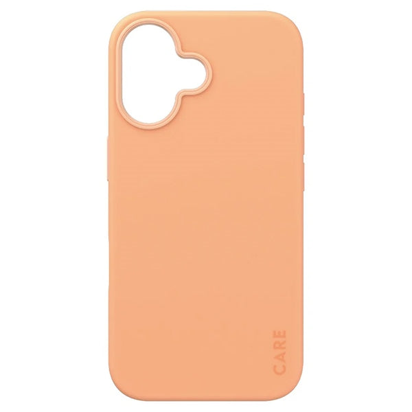 CARE by PanzerGlass Fashion Case iPhone 16 6.1" peach/peachy MagSafe 1389