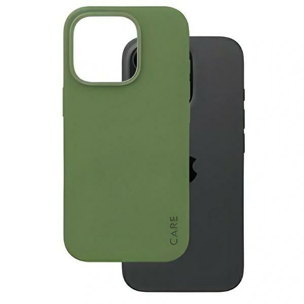 CARE by PanzerGlass Fashion Case iPhone 16 Pro 6.3" green/green MagSafe 1386