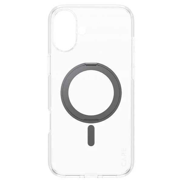 CARE by PanzerGlass Feature Kickstand Case iPhone 16 Plus 6.7" black/black MagSafe 1323