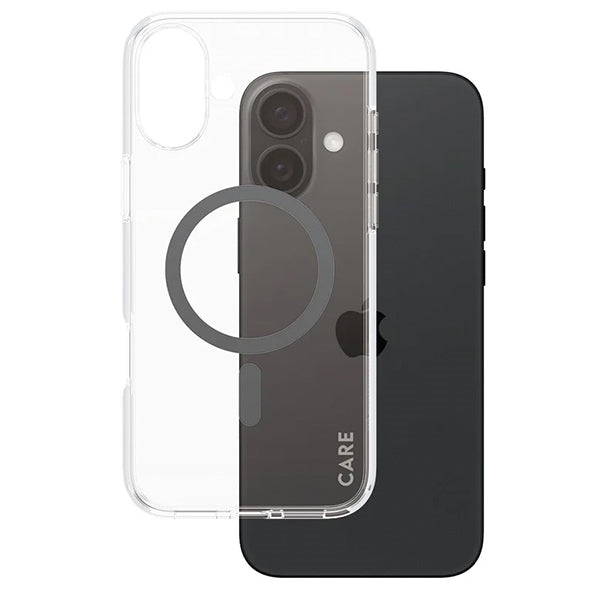 CARE by PanzerGlass Flagship Case iPhone 16 Plus 6.7" black/black MagSafe 1347