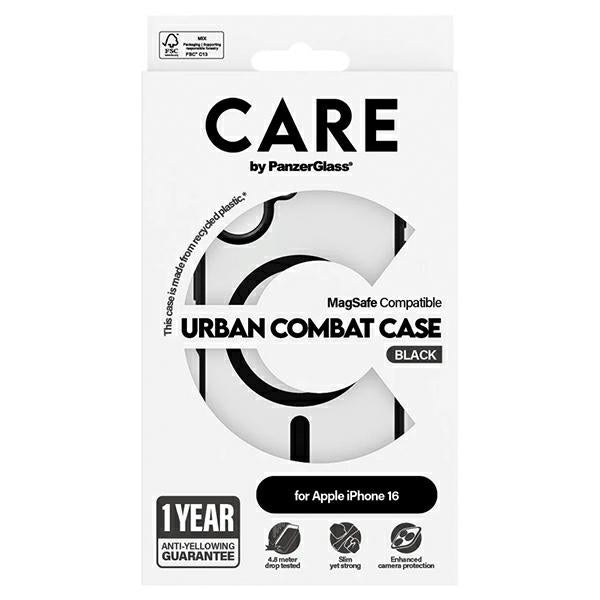 CARE by PanzerGlass Flagship Urban Case iPhone 16 6.1" MagSafe 1357