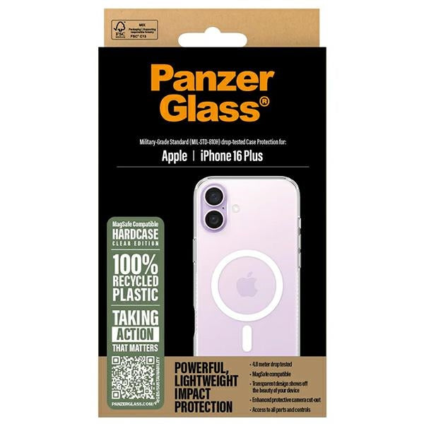 PanzerGlass HardCase iPhone 16 Plus 6.7" white MagSafe 1293