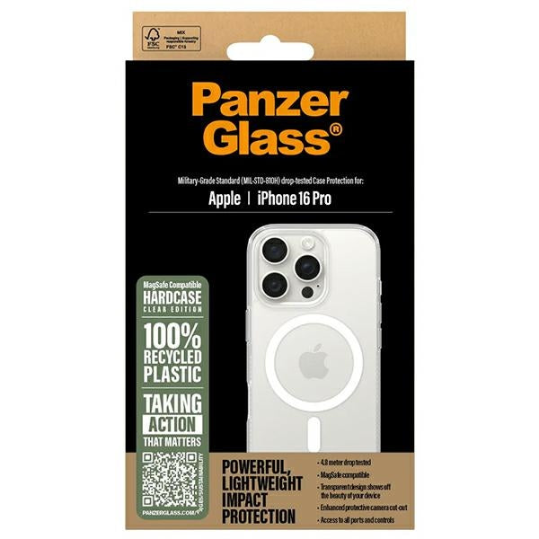 PanzerGlass HardCase iPhone 16 Pro 6.3" white MagSafe 1292