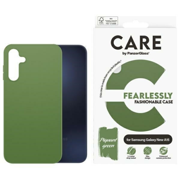 CARE by PanzerGlass Fashion Case for Samsung Galaxy A16 / A16 5G - green