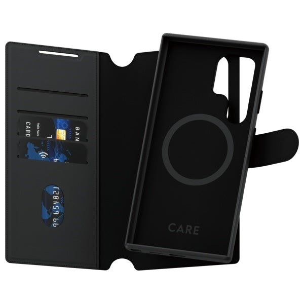 CARE by PanzerGlass Feature Tango 2in1 Wallet case for Samsung Galaxy S24 Ultra - black