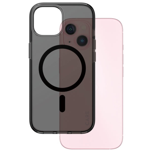 Care PanzerGlass Flagship Case MagSafe for iPhone 15 - Black