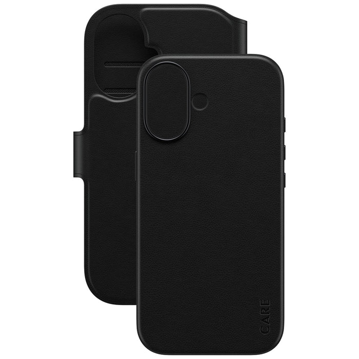 CARE by PanzerGlass Feature Tango 2in1 Wallet Case MagSafe for iPhone 17 - Black