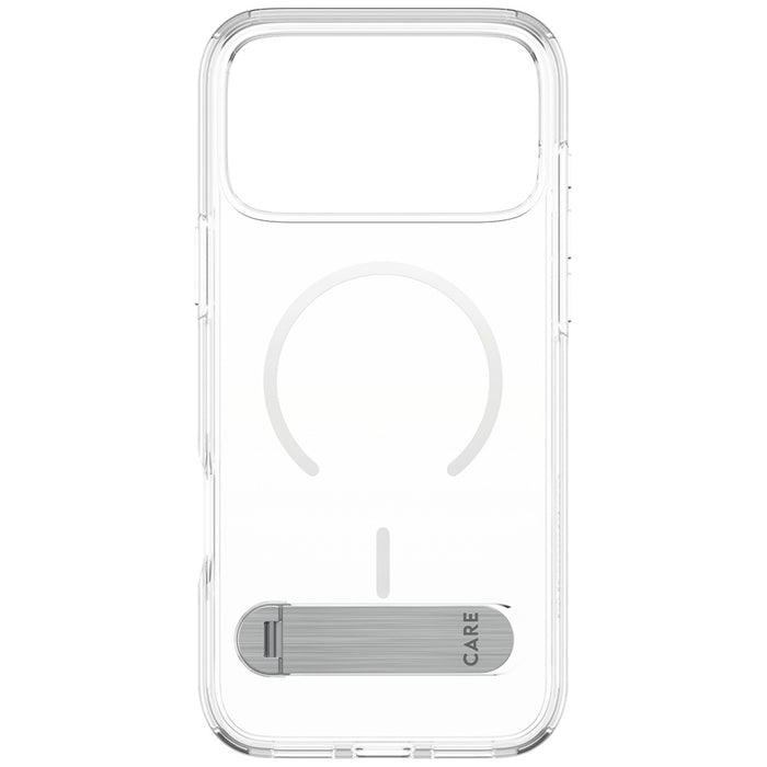 CARE by PanzerGlass Feature Case w. Kickstand MagSafe for iPhone 17 Pro Max - Clear