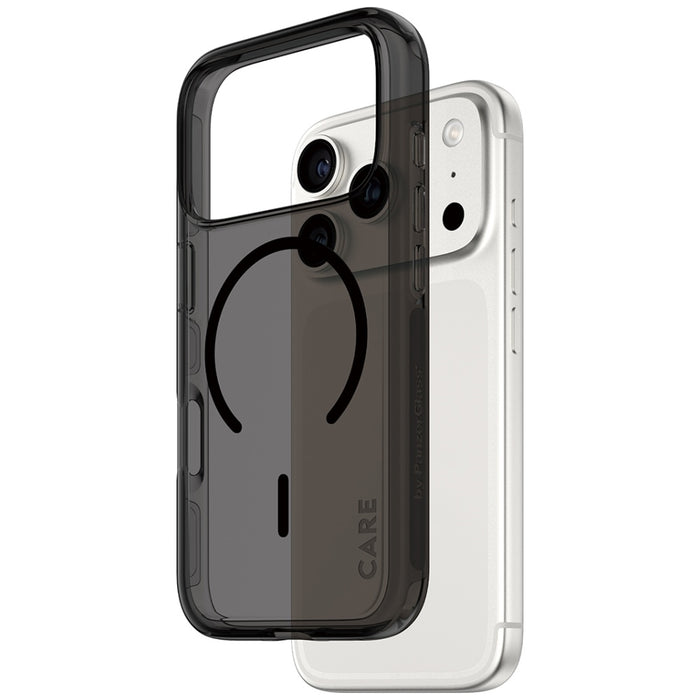 CARE by PanzerGlass Flagship Urban Explorer Case w. Black MagSafe for iPhone 17 Pro - Black
