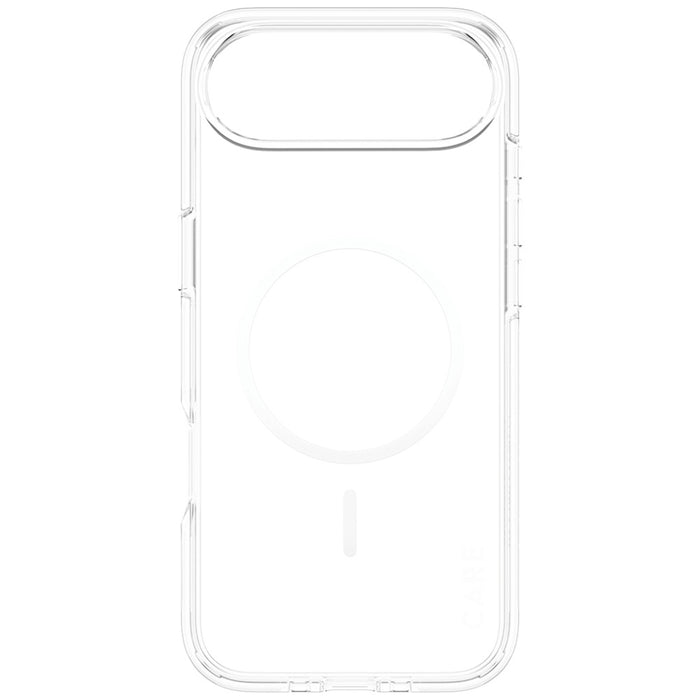 CARE by PanzerGlass Flagship Urban Explorer Case w. White MagSafe for iPhone Air - Transparent