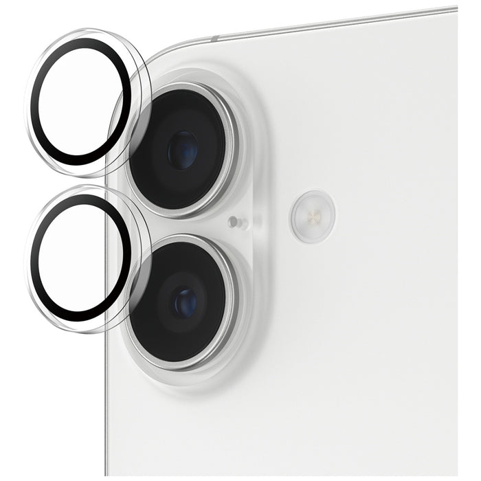 PanzerGlass Hoops Tempered Glass Lens Screen Protector for iPhone 16 / 16 Plus / 17