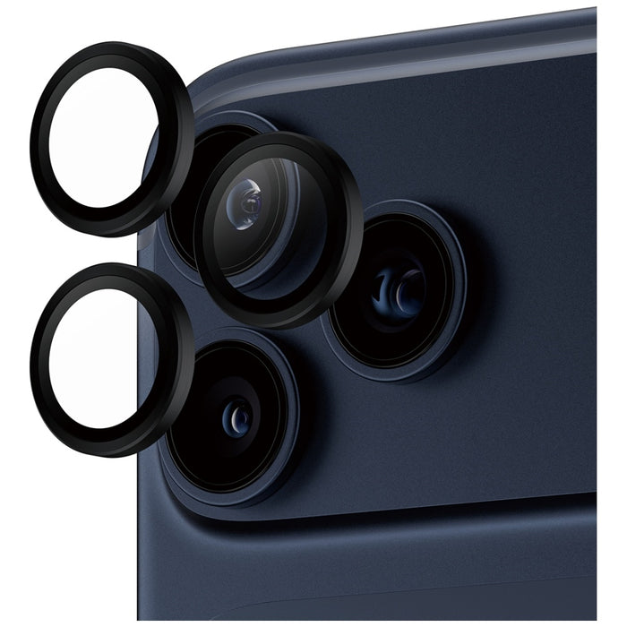 PanzerGlass Hoops Tempered Glass Lens Screen Protector for iPhone 17 Pro / 17 Pro Max / 16 Pro / 16 Pro Max Black