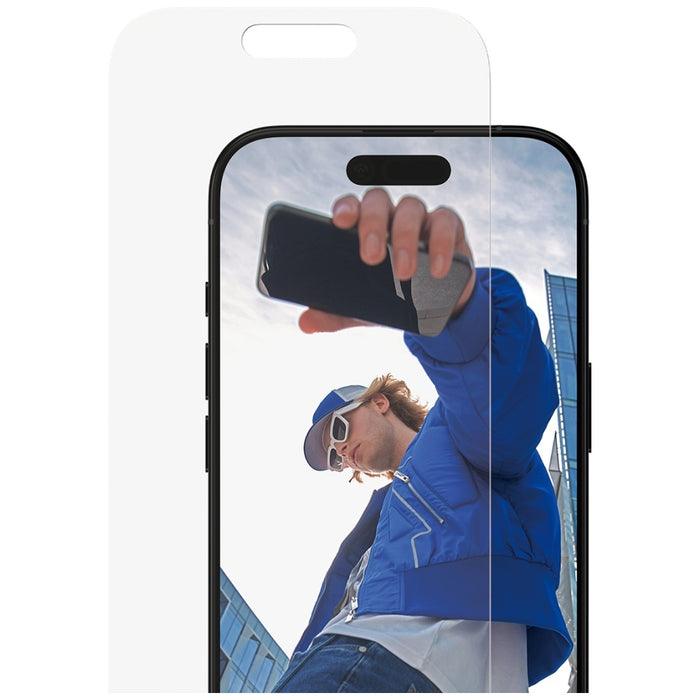 PanzerGlass Classic Fit EasyAligner Tempered Glass for iPhone 17 / 16 Pro