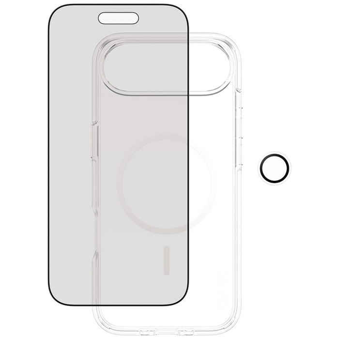 CARE by PanzerGlass Flagship Privacy 3-in-1 Case + Privacy Glass + Lens for iPhone Air