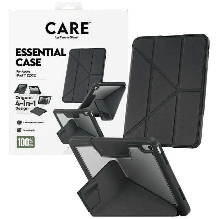 Care by PanzerGlass Y fold case for iPad 11" 2025 (11th gen.) - black