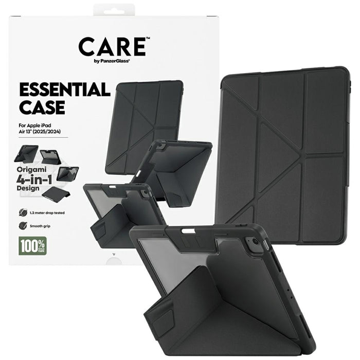 Care by PanzerGlass Y fold case for iPad Air 13&quot; 2024 / 2025 - black