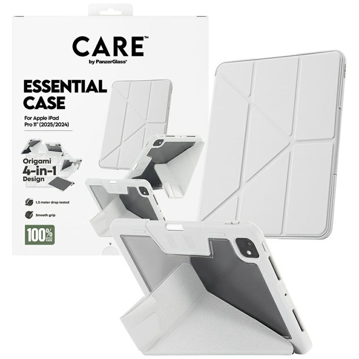 Care by PanzerGlass Y fold case for iPad Pro 11&quot; 2025 / 2024 - light gray