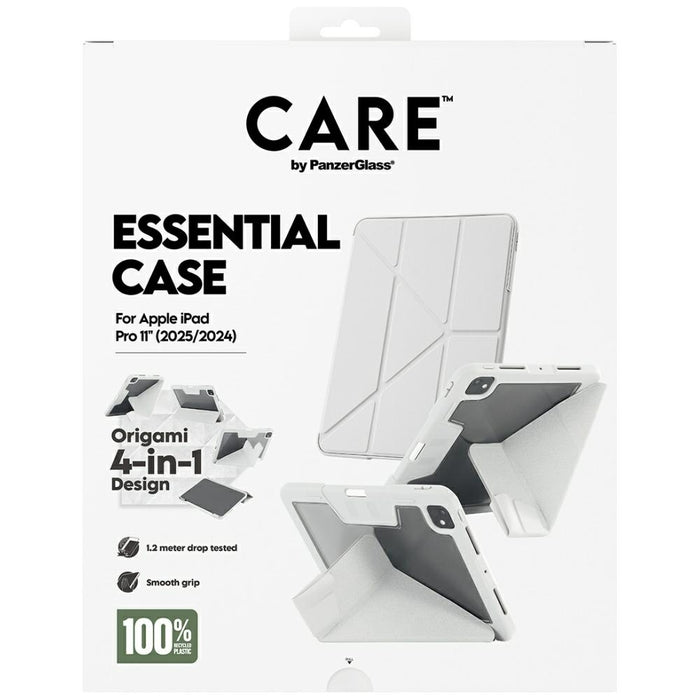 Care by PanzerGlass Y fold case for iPad Pro 11&quot; 2025 / 2024 - light gray