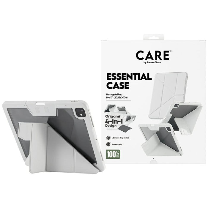 Care by PanzerGlass Y fold case for iPad Pro 13&quot; 2024 / 2025 - light gray