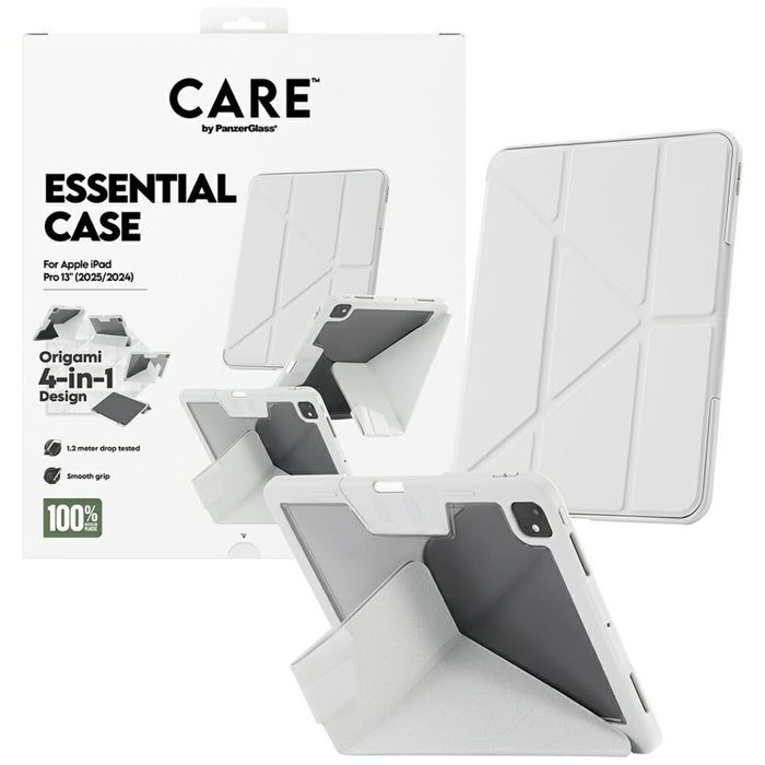 Care by PanzerGlass Y fold case for iPad Pro 13" 2024 / 2025 - light gray