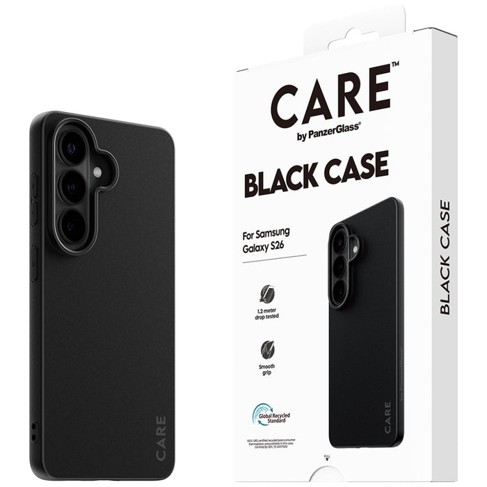 CARE by PanzerGlass TPU Case for Samsung Galaxy S26 - Black