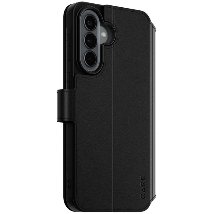 CARE by PanzerGlass Feature Wallet Kickstand Case for Samsung Galaxy A37 - Black