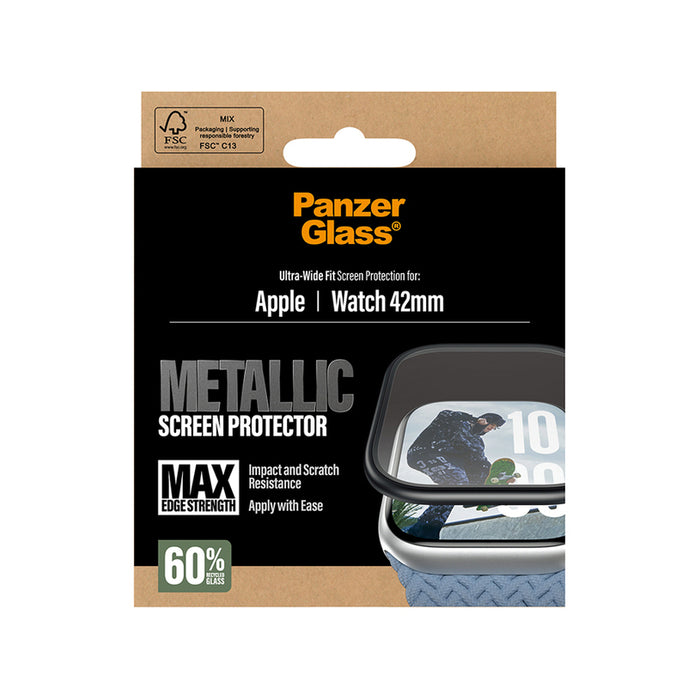 PANZERGLASS APPLE WATCH 42 mm Metallic GLASS