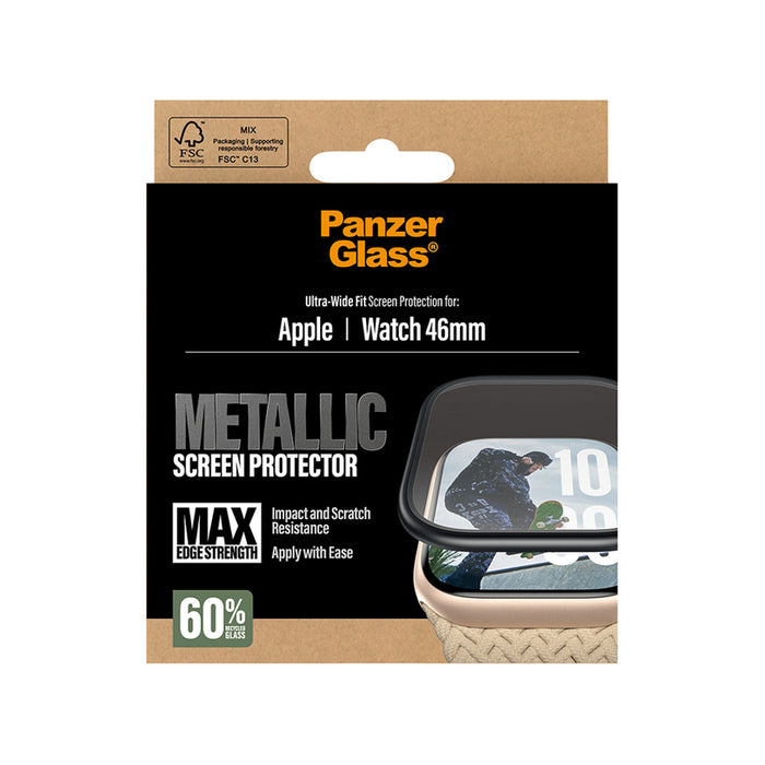 PANZERGLASS APPLE WATCH 46 mm Metallic GLASS