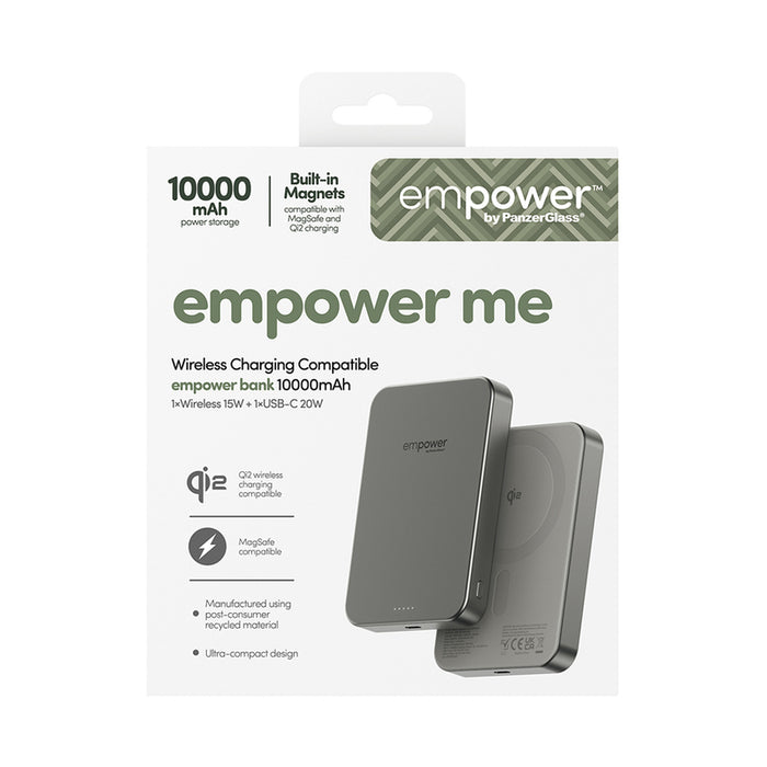 EMPOWER Wireless Charge 10 Ah Titanium EXTERNAL BATTERY