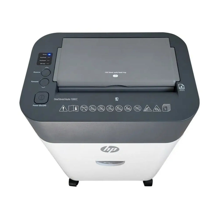 Paper Shredder HP ONESHRED Auto 100cc 17 L - Шредери<<<Електроника Периферни и резервни части<<<Компютри|