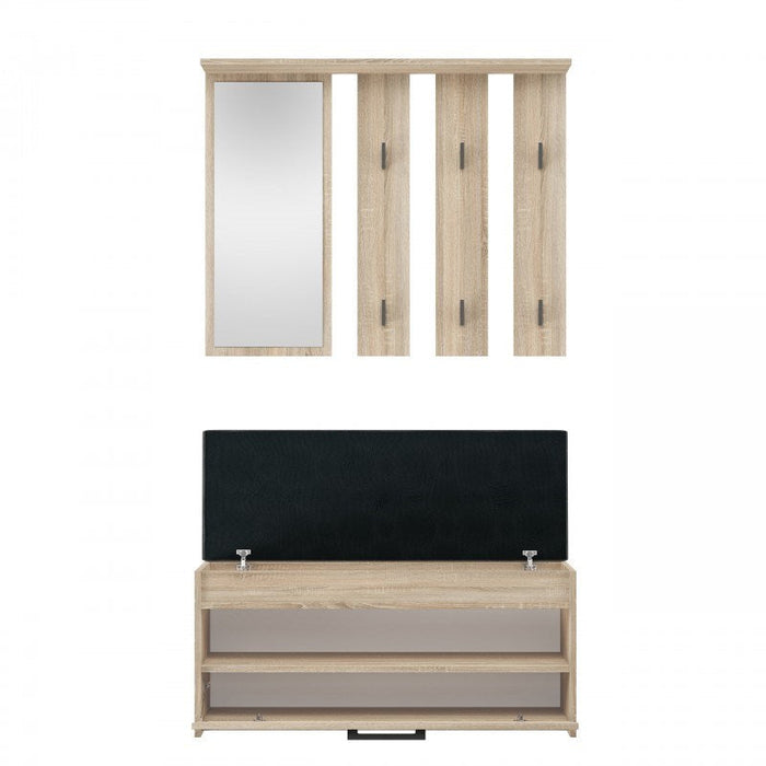 PARMA closet 100x35x180 cm oak sonoma - Furniture setsMEP-ZES<<<Hall furnitureMEP<<<ActionPL