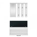 PARMA closet 100x35x180 cm white - Furniture setsMEP-ZES<<<Hall furnitureMEP<<<ActionPL