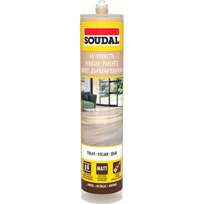 PARQUET SEALER OAK 280 ML SOUDAL - Китове<<<Лакове и импрегнанти за дърво<<<Бои и