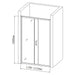 PARTITION SCREEN 120X190 FORMA VITA SD-001C - Преградни стени и паравани<<<Душкабини и сауни<<<Баня<<<Praktiker