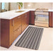 PATH WITH RUBBER BASE NIKOTEX SIKINOS 80X150 CM. SILVER - Пътеки<<<Килими<<<Мебели и