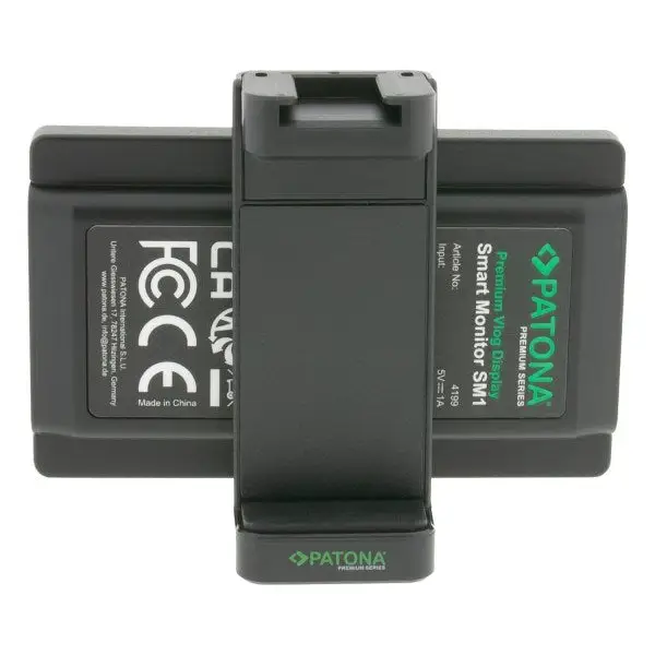 PATONA 4199 camera monitor 10.1 cm (3.97’’) Black 480 x 800 pixels Touchscreen - Streaming cardsGAM-STR<<<PC