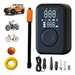 PATONA Electric tire inflator 10.3 bar / 150 PSI Powerbank and LED light Black - CompressorsNAK-KOM<<<Cordless