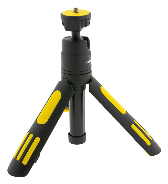 PATONA Premium Adjustable tripod with smartphone holder Black, Yellow