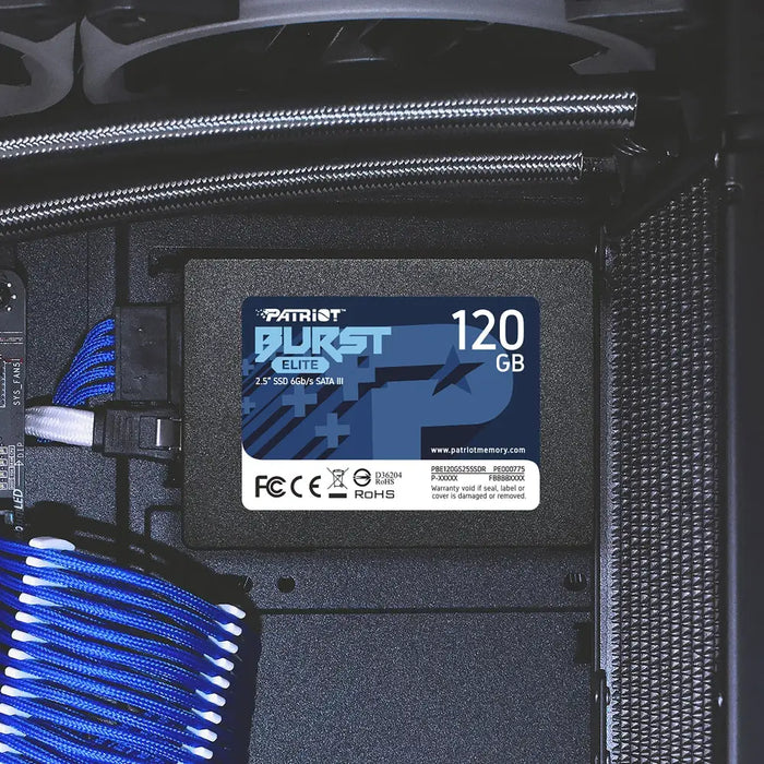 Patriot Burst Elite 120GB SATA3 2.5 - Вътрешни SSD 2.5 inch<<<PATRIOT памети и SSD<<<PATRIOT<<<PolyComp