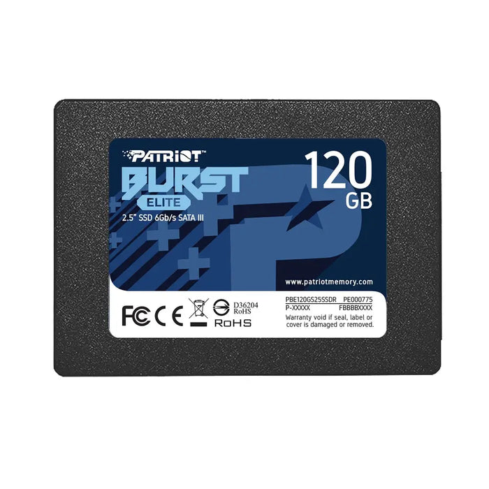 Patriot Burst Elite 120GB SATA3 2.5 - Вътрешни SSD 2.5 inch<<<PATRIOT памети и SSD<<<PATRIOT<<<PolyComp