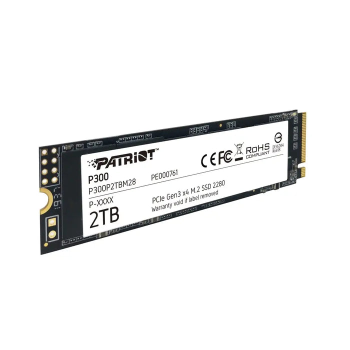 Patriot P300 2TB M.2 2280 PCIE - Вътрешни SSD M.2 PCIe<<<PATRIOT памети и SSD<<<PATRIOT<<<PolyComp