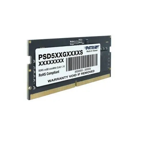 Patriot Signature SODIMM 8GB DDR5 4800Mhz - Памети за преносими компютри<<<PATRIOT памети и SSD<<<PATRIOT<<<PolyComp