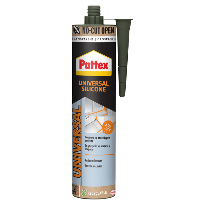 UNIVERSAL SILICONE PATTEX TRANSPARENT