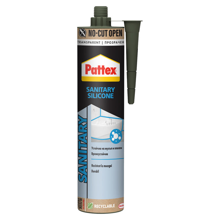 SANITARY SILICONE PATTEX TRANSPARENT